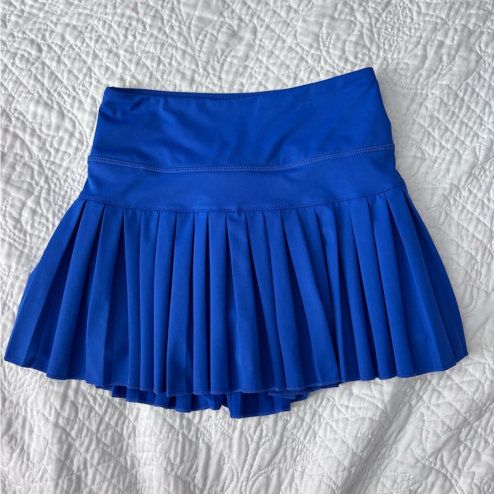 Gold Hinge Royal Blue tennis skirt XS